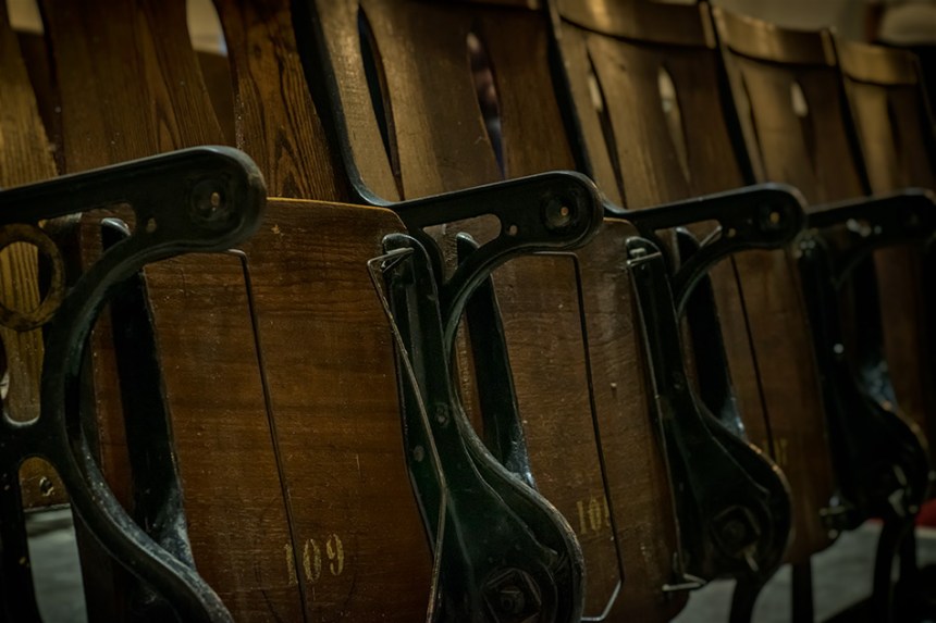 Row A Seat 109: Old Elitch Gardens Theatre