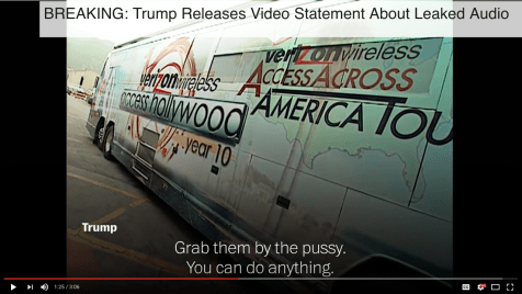 Trump Grab em by the pussy