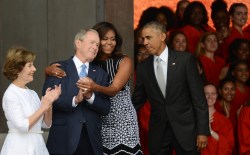 Bush Michelle Obama