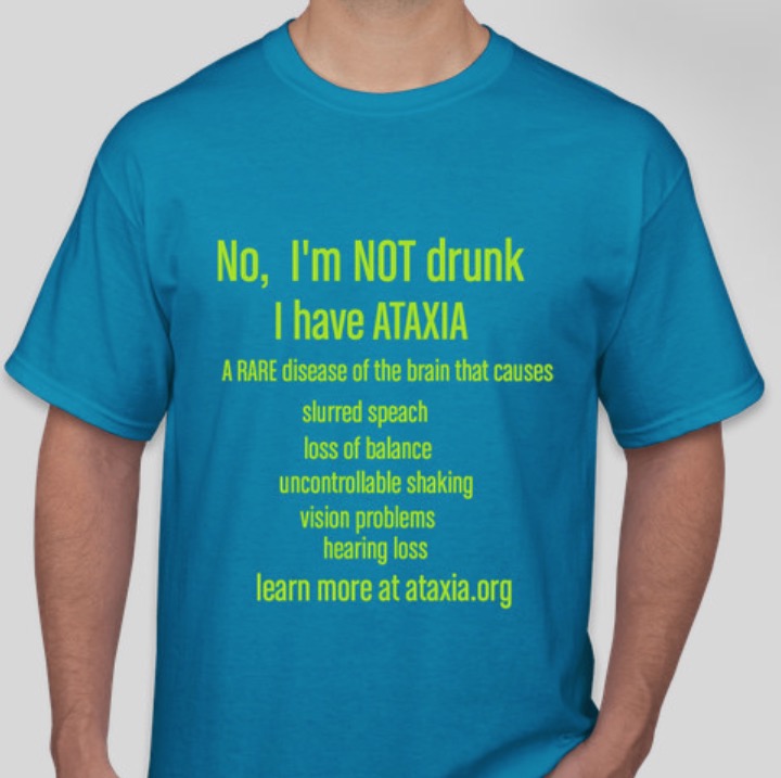 Spinocerebellar ataxia t-shirt