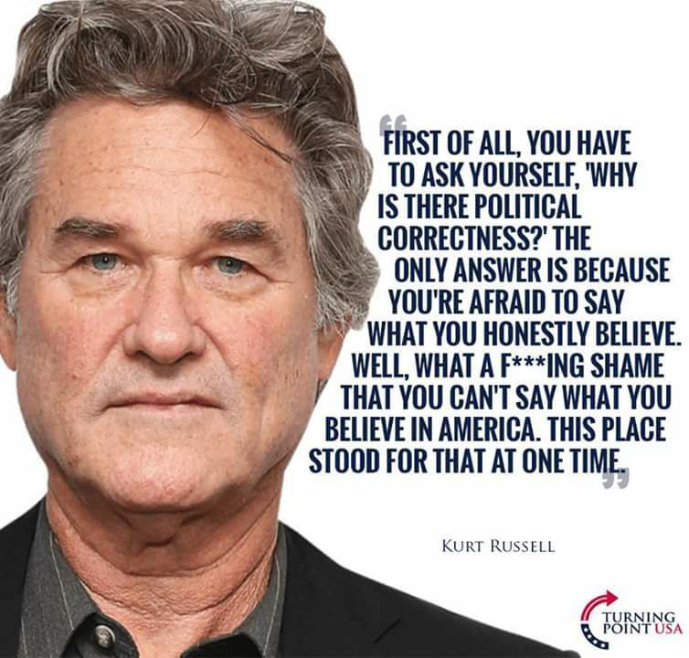 kurt russell political correctness