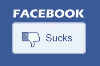Facebook sucks