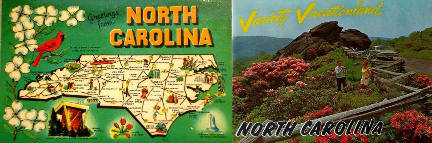 North-Carolina-variety-vacationland-postcards