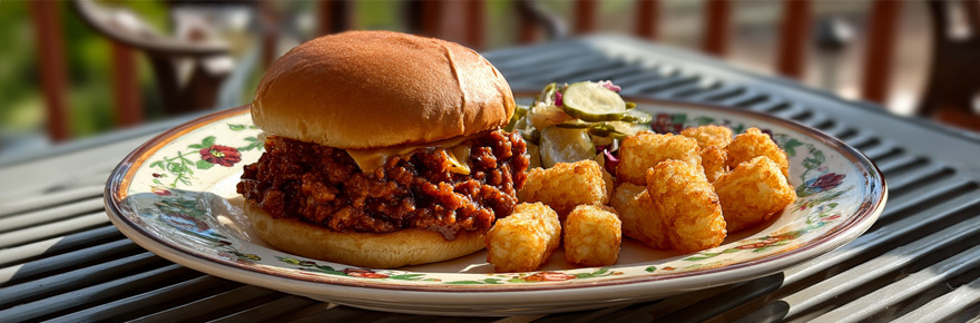 Single guy Sloppy Joes