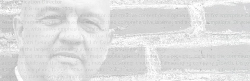 Sam Smith's final résumé