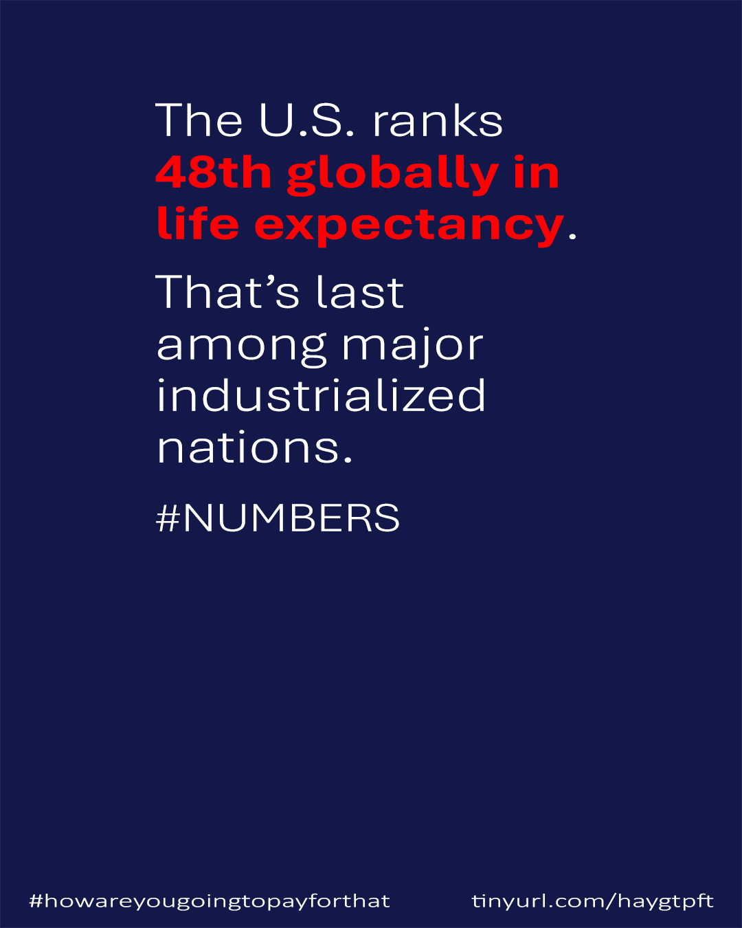 life-expectancy #howareyougoingtopayforthat